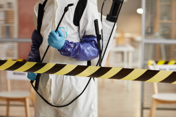 Professional Biohazard Cleanup technician working in Commerce City, CO